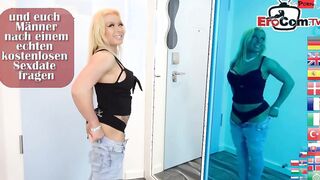 German POV with skinny mexican latina teen outdoor