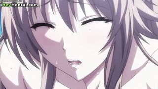 Hentai amazing young girl with big boobs gets fucked