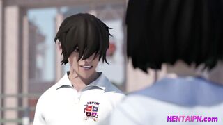 CRAZY Uncensored 3D Hentai Students School Sex