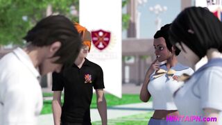 CRAZY Uncensored 3D Hentai Students School Sex