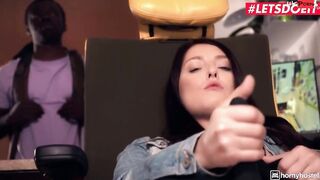HORNYHOSTEL - Katy Rose Surprise Fellatio Leads To A Hard Banged With bbc - LETSDOEIT