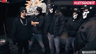Ashley Cumstar getting cummed & hardcore fuck in Goddess gang bang LETSDOEIT