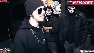 Ashley Cumstar getting cummed & hardcore fuck in Goddess gang bang LETSDOEIT