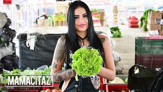 CARNE DEL MERCADO - Tattooed Beauty Melina Zapata Picked Up For Rough Sex