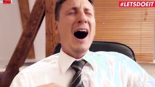 BUMSBUERO - goddess Secretary Lena Nitro Rewards Boss For His Hard Work - LETSDOEIT