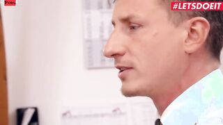 BUMSBUERO - goddess Secretary Lena Nitro Rewards Boss For His Hard Work - LETSDOEIT