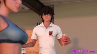 3D Schoolgirl & Stud Uncensored XX Break