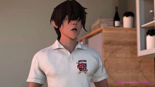 3D Schoolgirl & Stud Uncensored XX Break