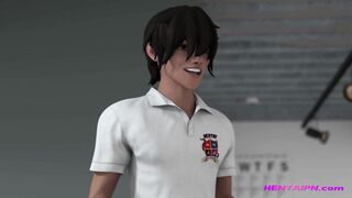 3D Schoolgirl & Stud Uncensored XX Break