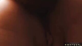 He Licking my Ass and Cum Inside Babe Re