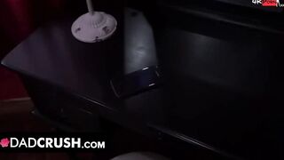 Dad Crush - Slender Teenie Gives Stepdaddy A Bj