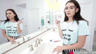 Veronica needs special attention from stepbro