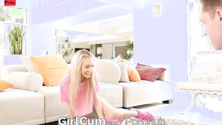GIRLCUM Numerous Extreme Shaking Orgasms For Chanel Shortcake
