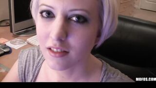Long Tit blonde 19 year mature mistress get screwed! inside the booty