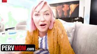 PervMom - Supportive Stepmom Adira Allure With Long Titted Satisfies All Of Her Stepson's Dirty Needs