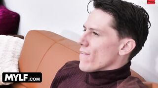 Mylf - Cutie Blonde Milf Getting Her Dripping Vagina Stuffed With Gigantic Throbbing Dick On Thanksgiving