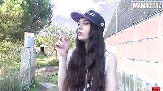 MAMACITAZ - Cute Girl Arwen Gold Banged Public By Gigantic