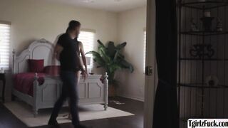 Guy fuck busty ts stepmom Melanie Brooks