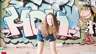 Gigantic Titties Beauty Sofia Curly Takes Long Dick In Outside