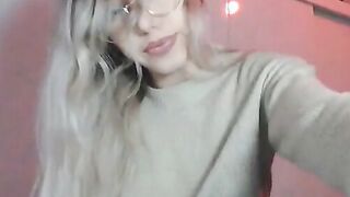 Petite Blonde Babe loves to masturbate