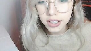 Petite Blonde Babe loves to masturbate