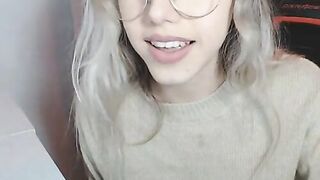 Petite Blonde Babe loves to masturbate