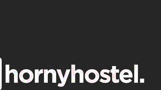 HORNY HOSTEL - Gigantic Hooters Chloe Lamour Does Anal Service