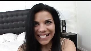 Curvy Hispanic Gets A Huge Gooey Cummed Deep In Her Vagina