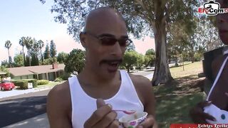 Huge Tit black Milf getting plowed until her gigantic melons bouncing