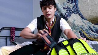 Harley Xavier caught Asher Day masturbating