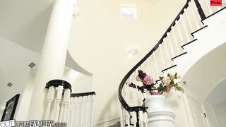 Jenna Foxx Fucks Her Stepdad To Help Him With His