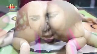 Indian Morden woman enjoy during massage