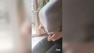 Amateur babes flash hot tits compilation
