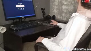 Distracting my man from his hard work