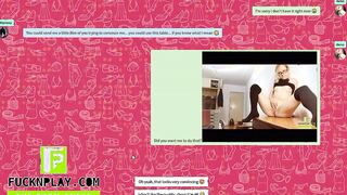Professor get hottie sexting chat with a student