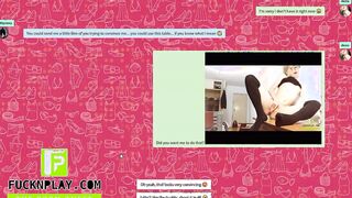 Professor get hottie sexting chat with a student