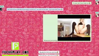 Professor get hottie sexting chat with a student