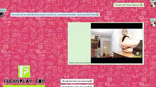 Professor get hottie sexting chat with a student