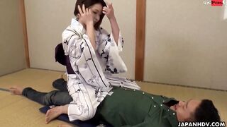 Japanese ex-ex-wife, Hikaru Kirishima got turned on, uncensored