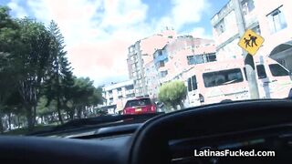 Big dick for big tit Latina newbie