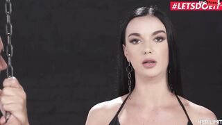 HERLIMIT - Long Tit Czech Hot Lady Gang Takes A Gigantic Cock In All Her Holes - LETSDOEIT