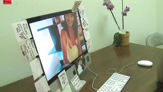 eighteen yo Year Old Jessica Valentino Meets Franco Del Torro Online And Getting Plowed