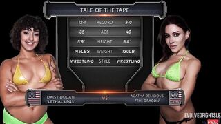 Sex Fight and Strap-On Plowed Daisy Ducati vs Agatha Delicious