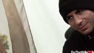 Cock Hungry Wife Passion Ignores Her Husband While Fucking and