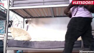HORNYHOSTEL - Katy Rose Phat Ass Butt Getting Screwed by a Gigantic Black Cock