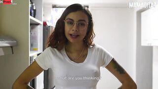 Beautiful Latina With Gigantic Breasts Michel Chica Indulges In Logan
