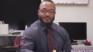 Dillon Diaz gets anal sex from TS Gracie Jane