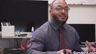 Dillon Diaz gets anal sex from TS Gracie Jane