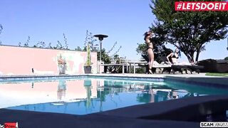 Scam Angels - Offer Us Your Money And Your Cock (Emily Willis & Jewelz Blu)