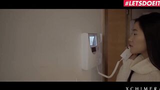 XCHIMERA - chinese Dark Hair Katana can't Wait to gotten her Cunt Filled with Dick - LETSDOEIT